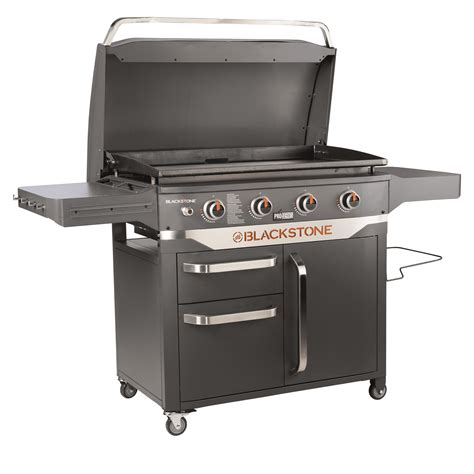 blackstone proseries 4 burner steel 36 propane griddle with cabinet|blackstone ProSeries 36 griddle.